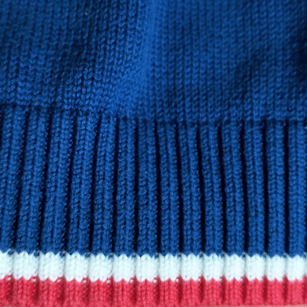 Brooks Brother Fleece Men's Blue Half-Zip Sweater Size Junior XL Casual - Picture 12 of 14